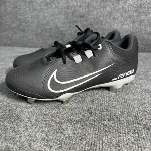 Nike Hyperdiamond 4 Renew Softball Cleats Womens Size 9 Black White